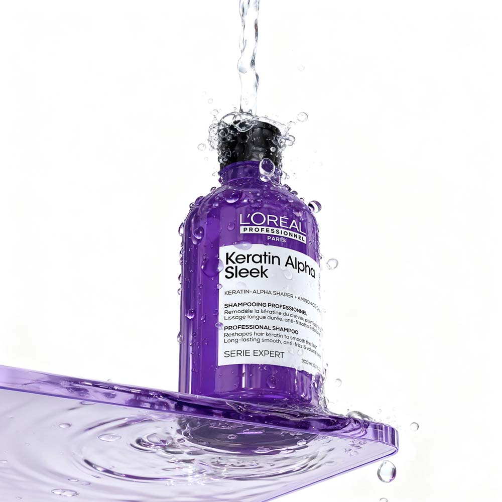 SHAMPOO PROFESIONAL ANTI-FRIZZ KERATIN ALPHA SLEEK (SHAMPOO ANTI-FRIZZ)